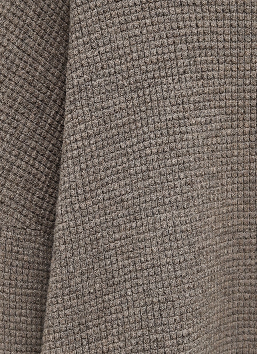 Jersey de punto gofre para hombre