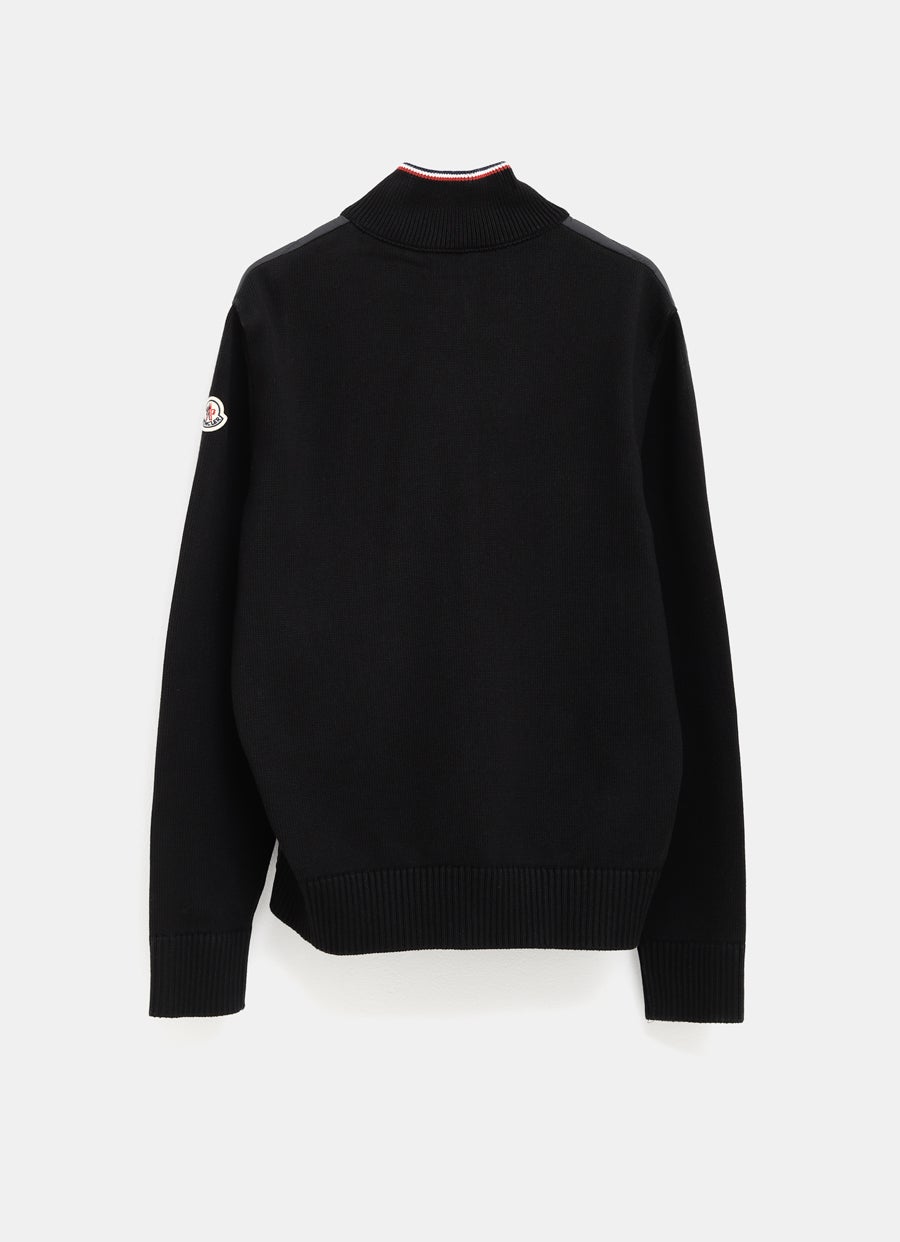 Cárdigan acolchado con cremallera para hombre