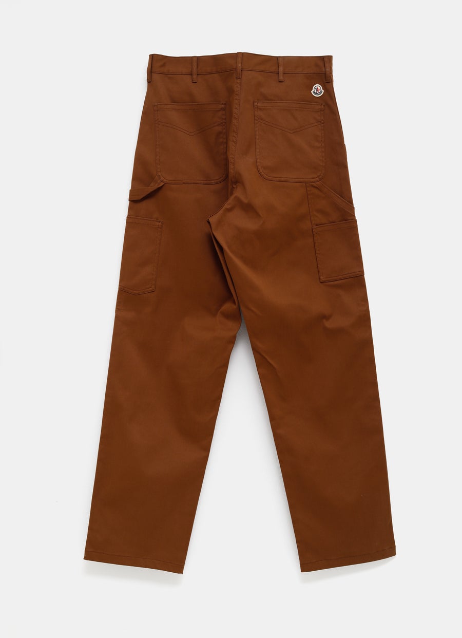 Pantalón de gabardina de algodón para hombre