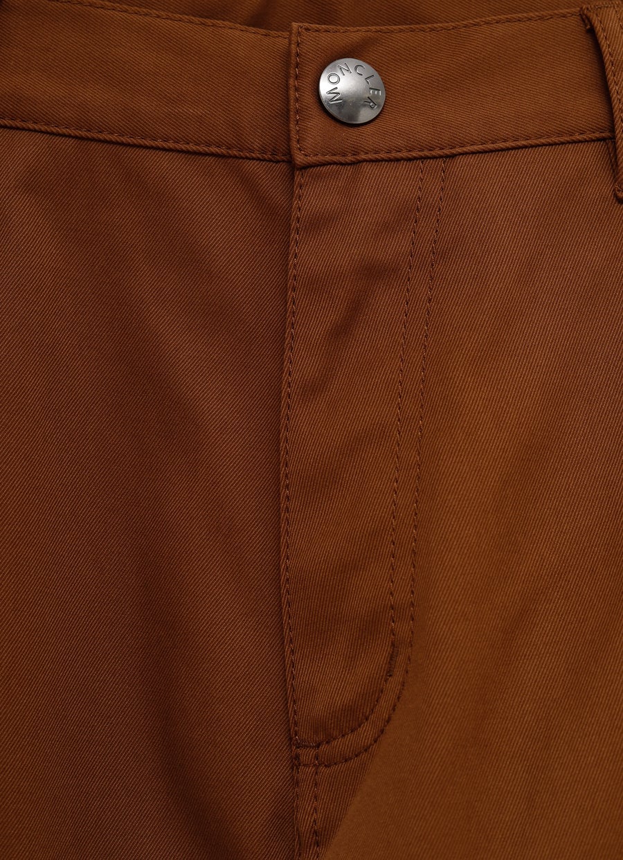 Pantalón de gabardina de algodón para hombre