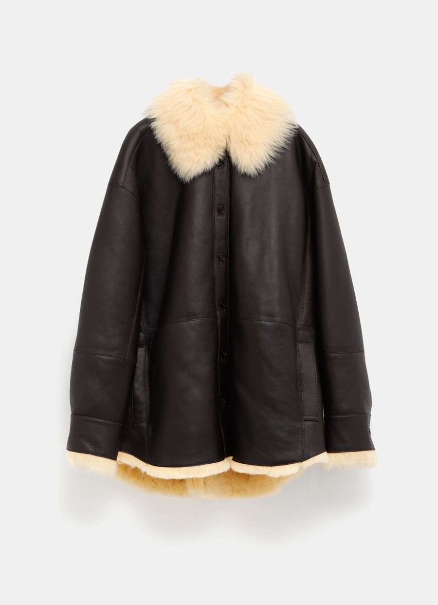 Chaqueta de piel de borrego