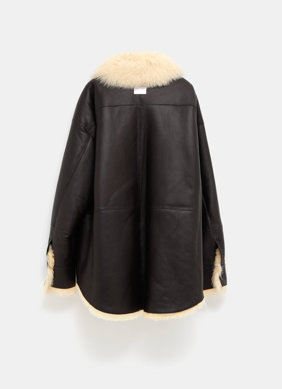 Chaqueta de piel de borrego