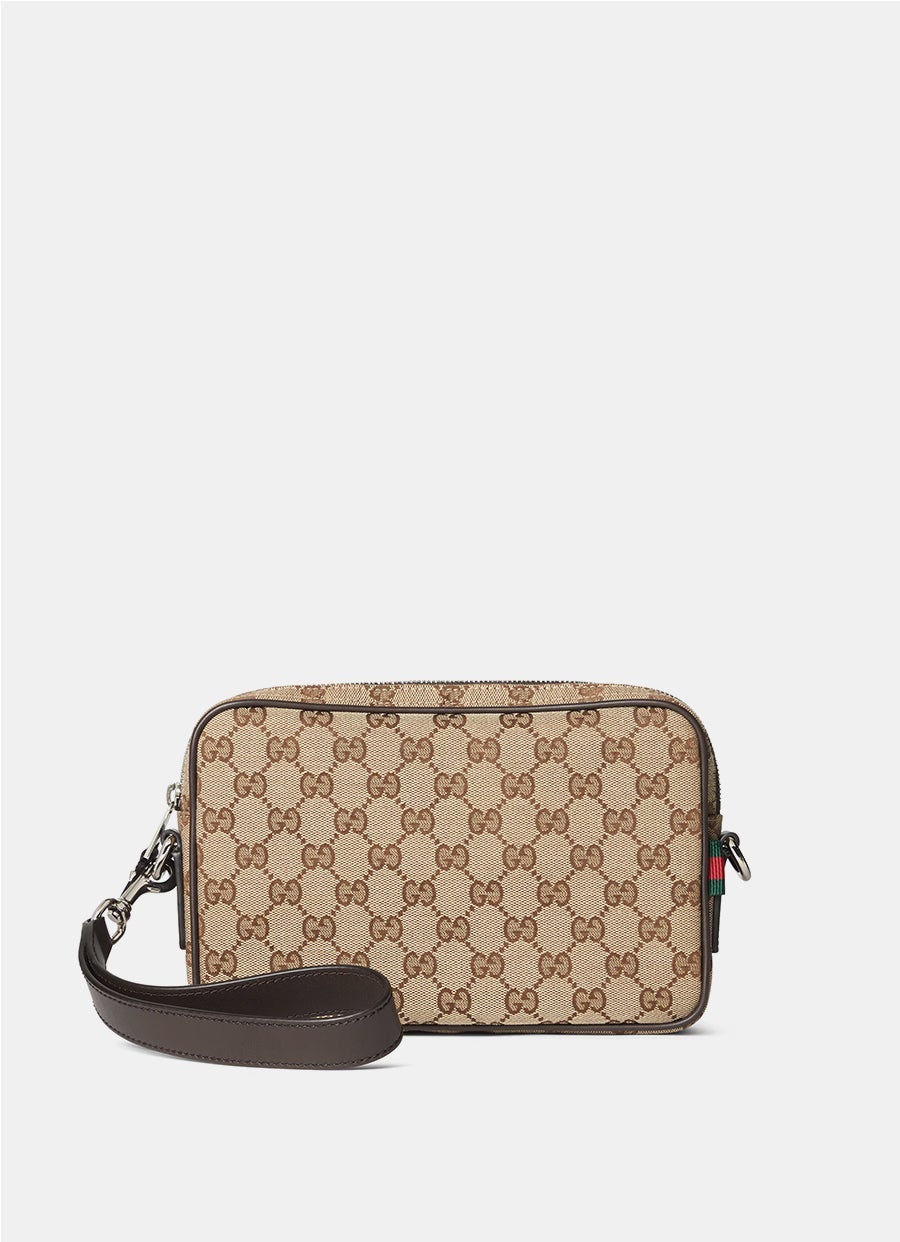 Bandolera pequeña de lona GG