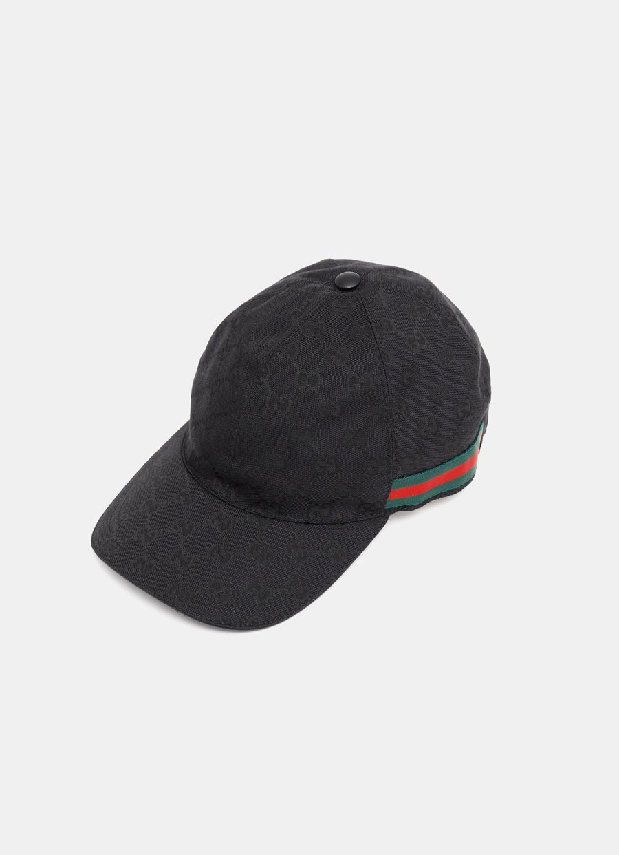 Gorra de béisbol con detalle de tribanda