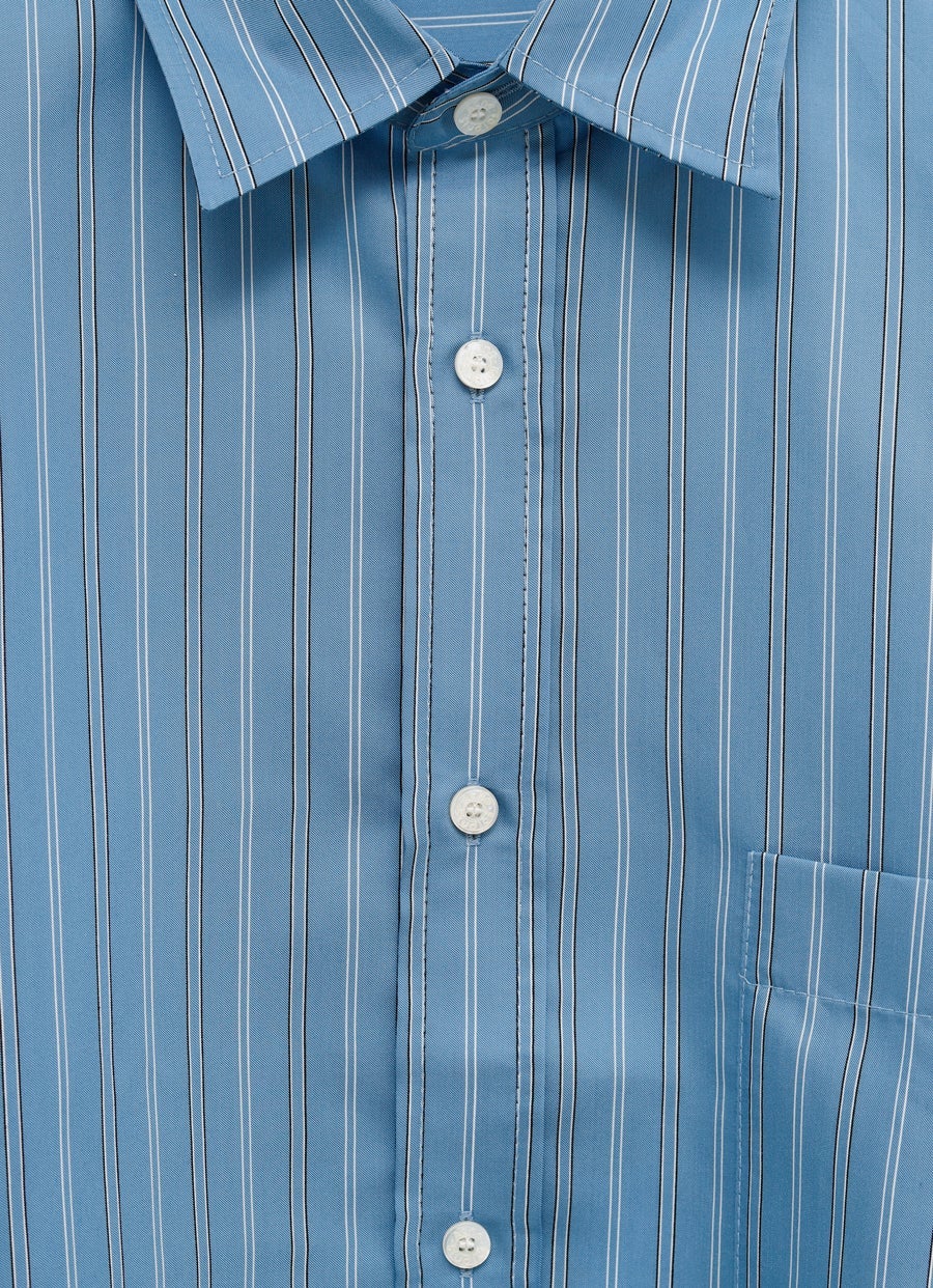 Camisa a rayas para hombre