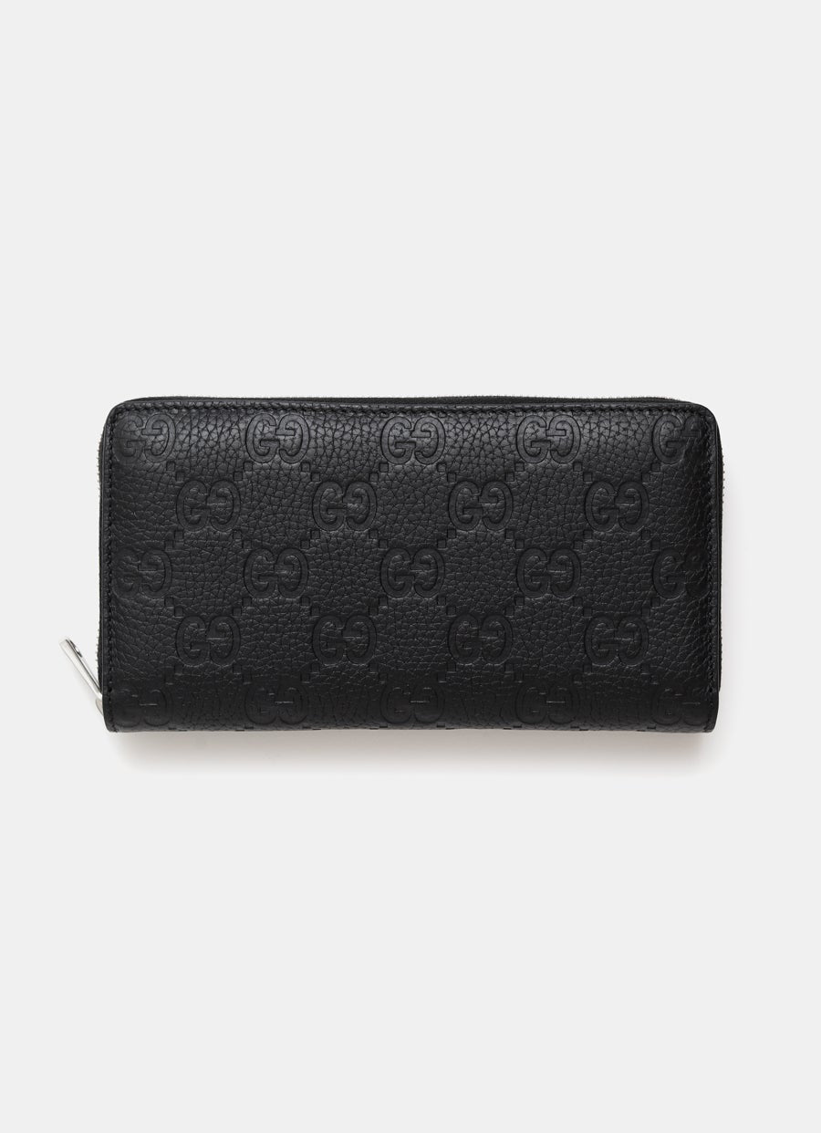 Cartera con cremallera Gucci Imprint
