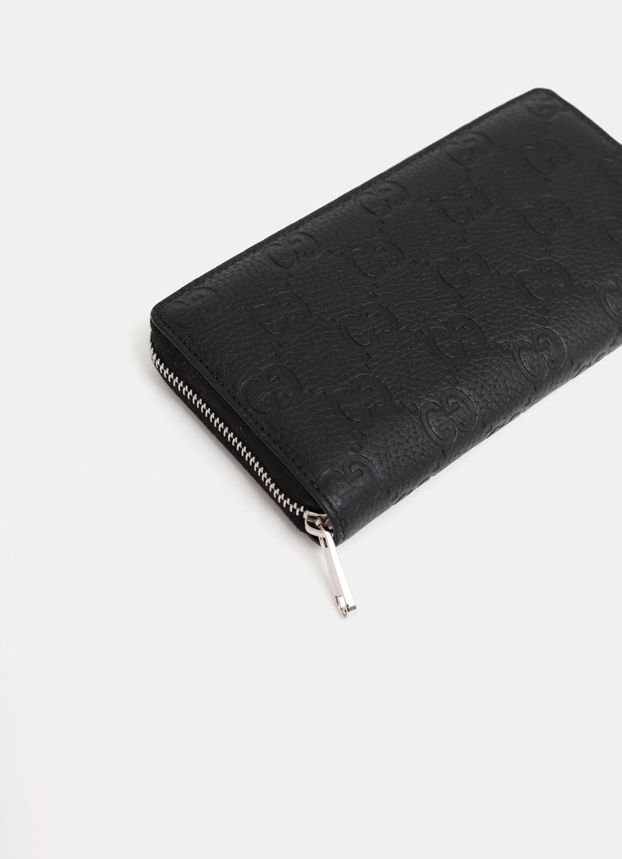 Cartera con cremallera Gucci Imprint