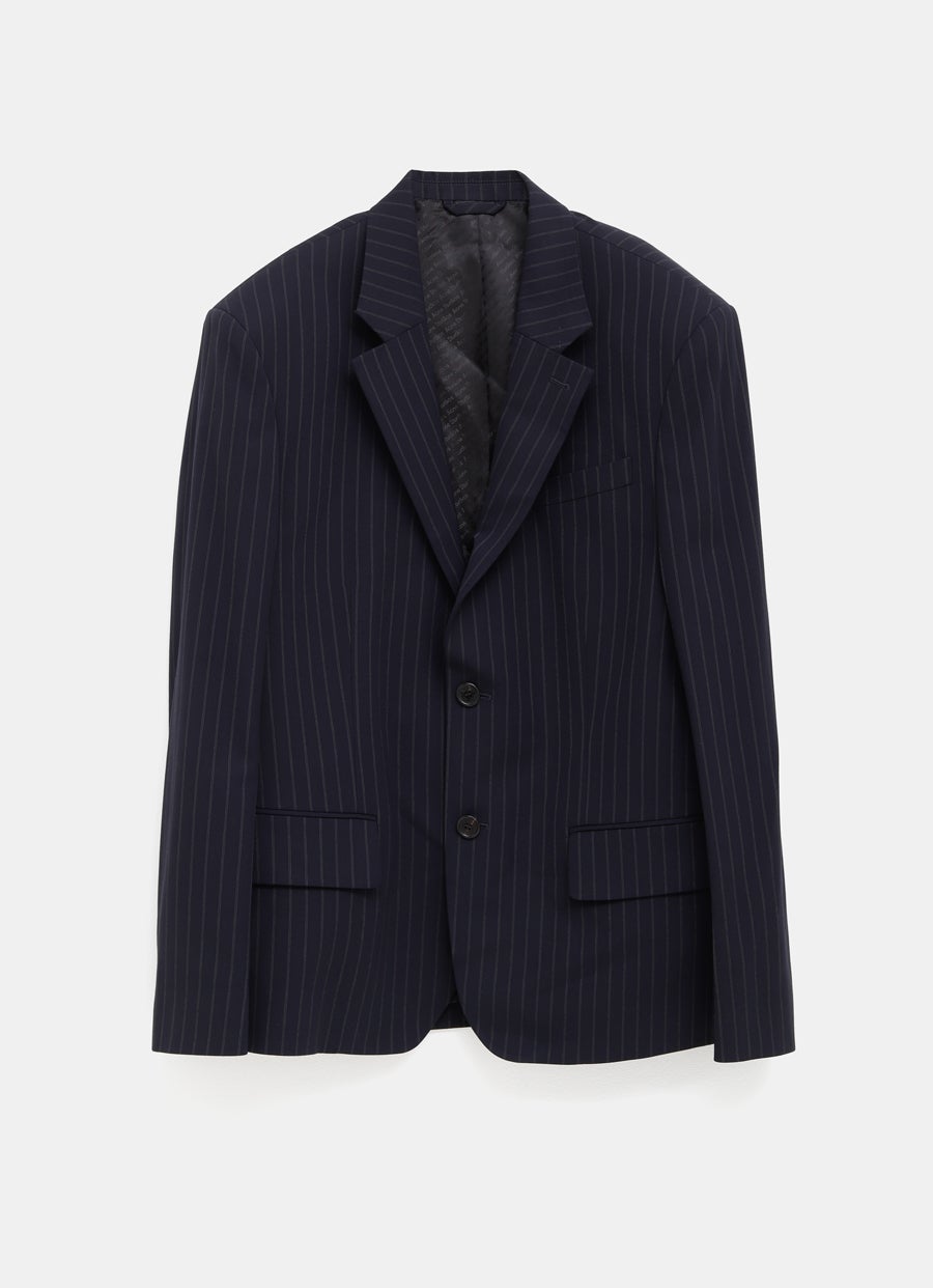 Blazer a rayas para hombre – relaxed fit