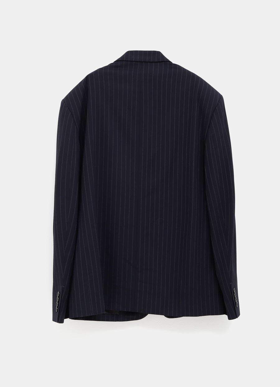 Blazer a rayas para hombre – relaxed fit