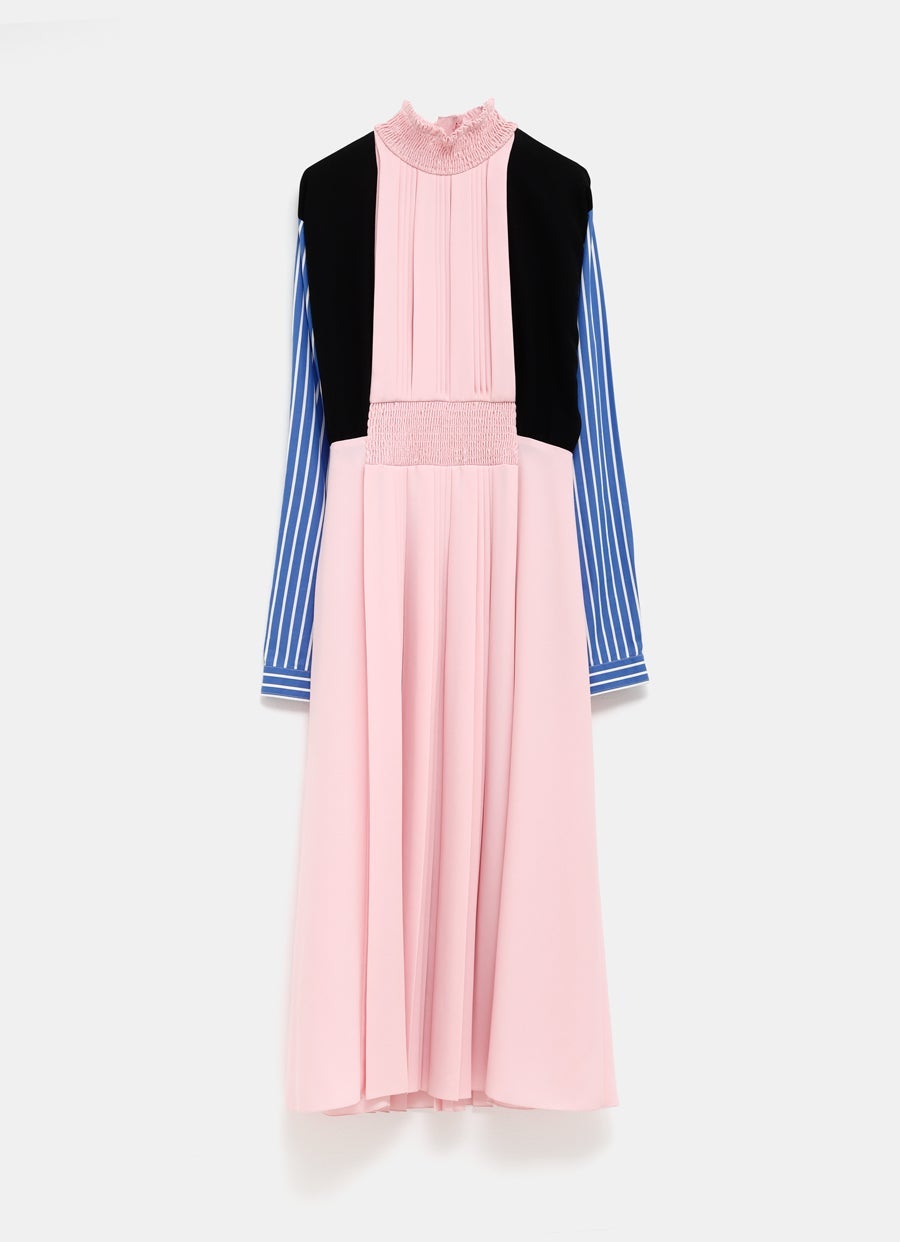 Vestido multicolor de Prada