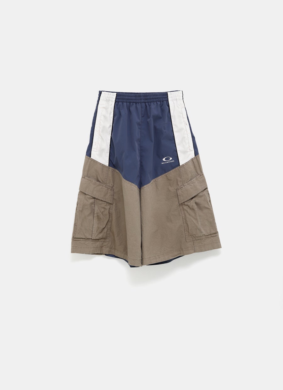 Pantalón deportivo corto 50/50 para hombre