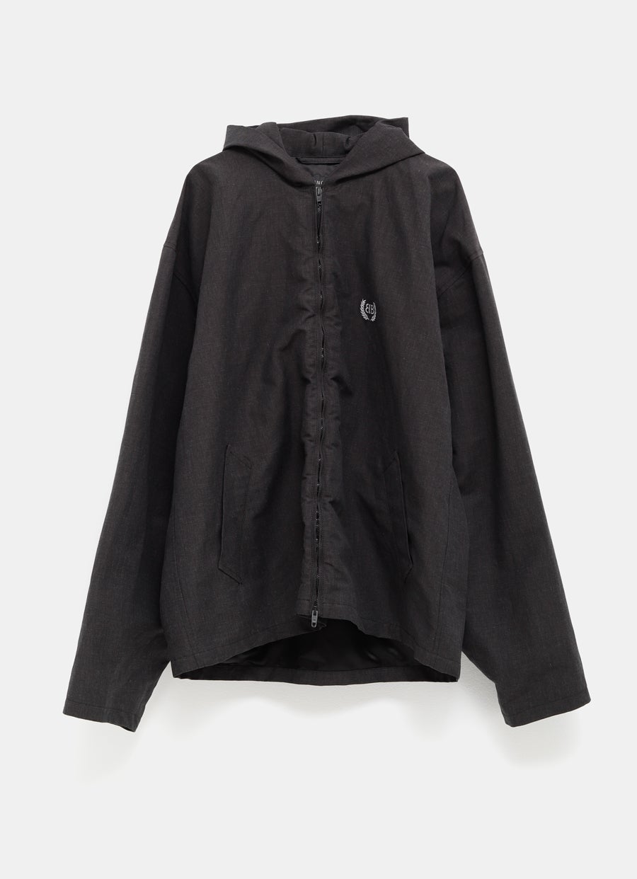 Chaqueta con capucha para hombre