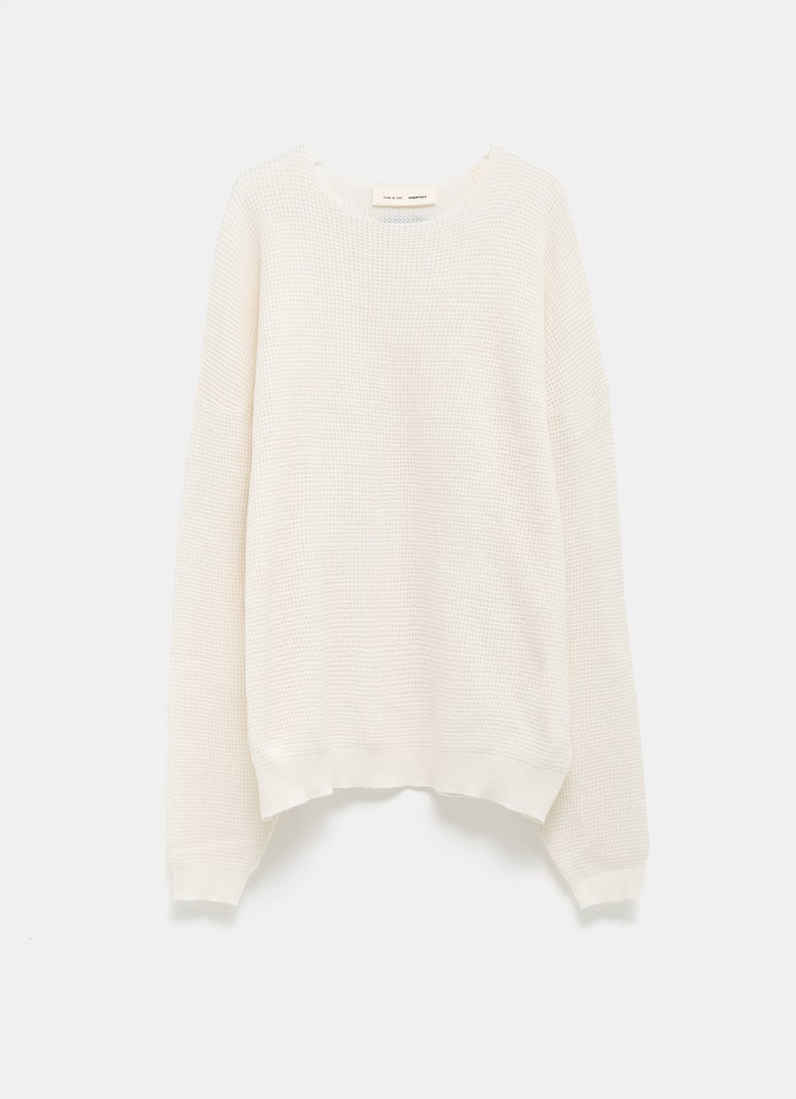 Jersey de punto gofre para hombre