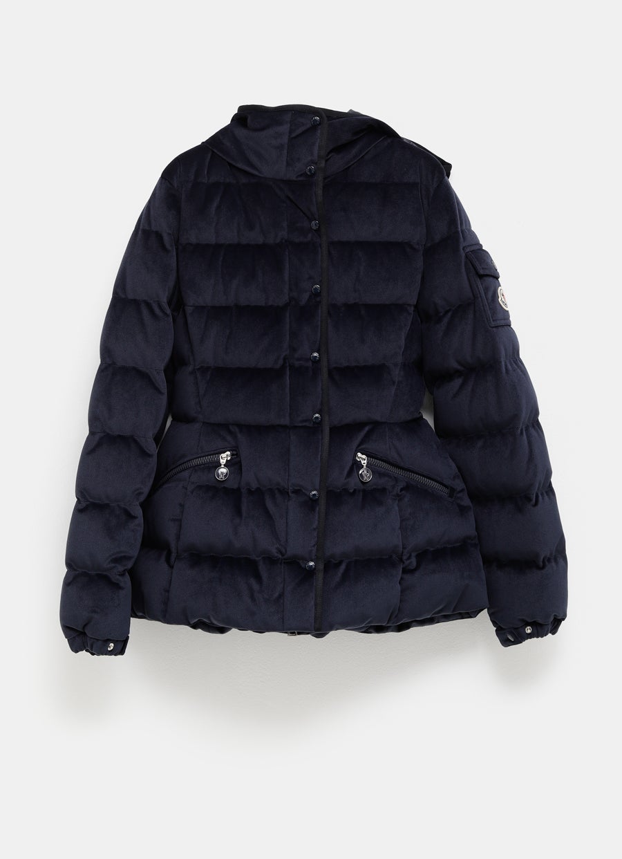 Plumífero de terciopelo Barante para mujer