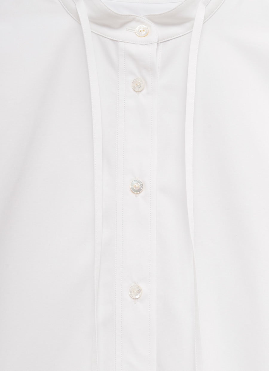 Camisa de popelina con bordado