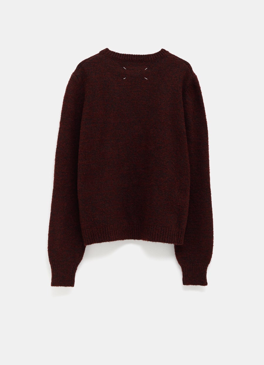 Jersey de punto y cuello redondo