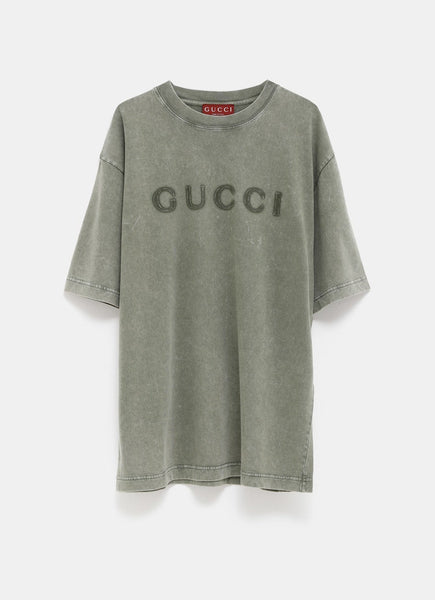 Gucci | Embroidered Logo T-Shirt for Men at Ekseption Gucci | Embroidered Logo T-Shirt for Men at Ekseption