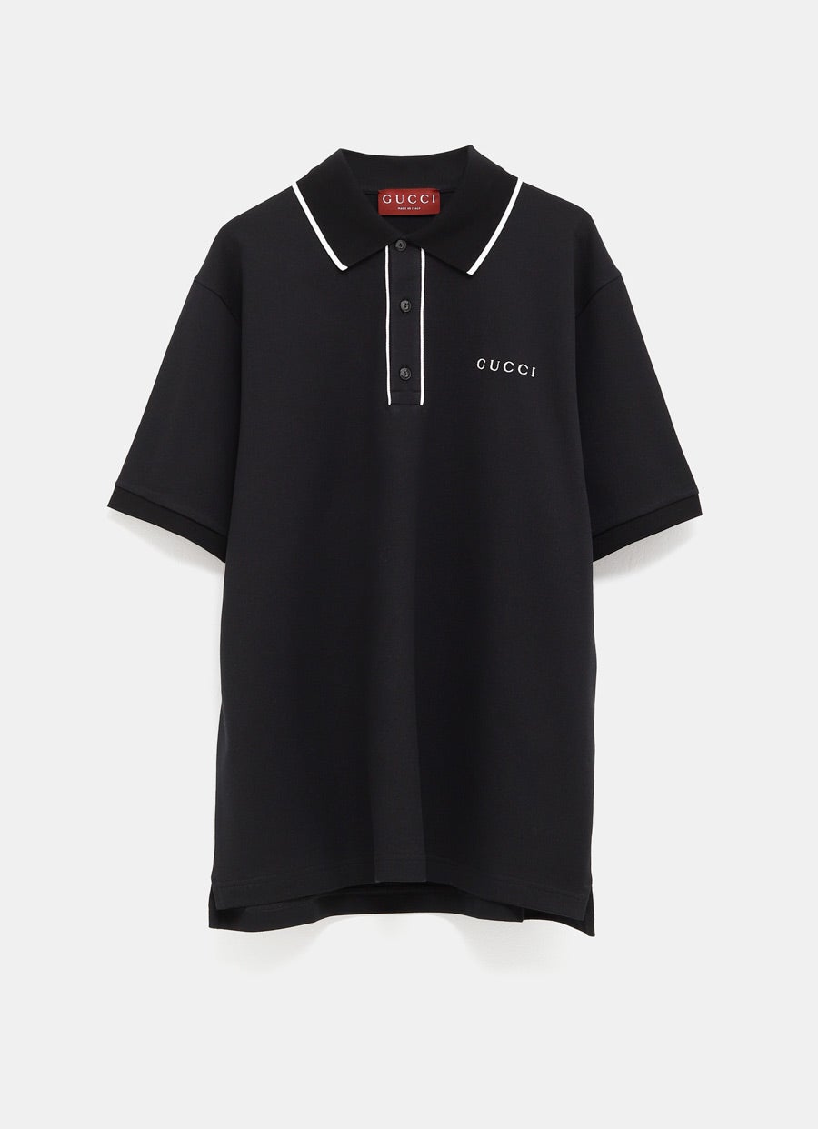 Polo piqué de algodón GG para hombre