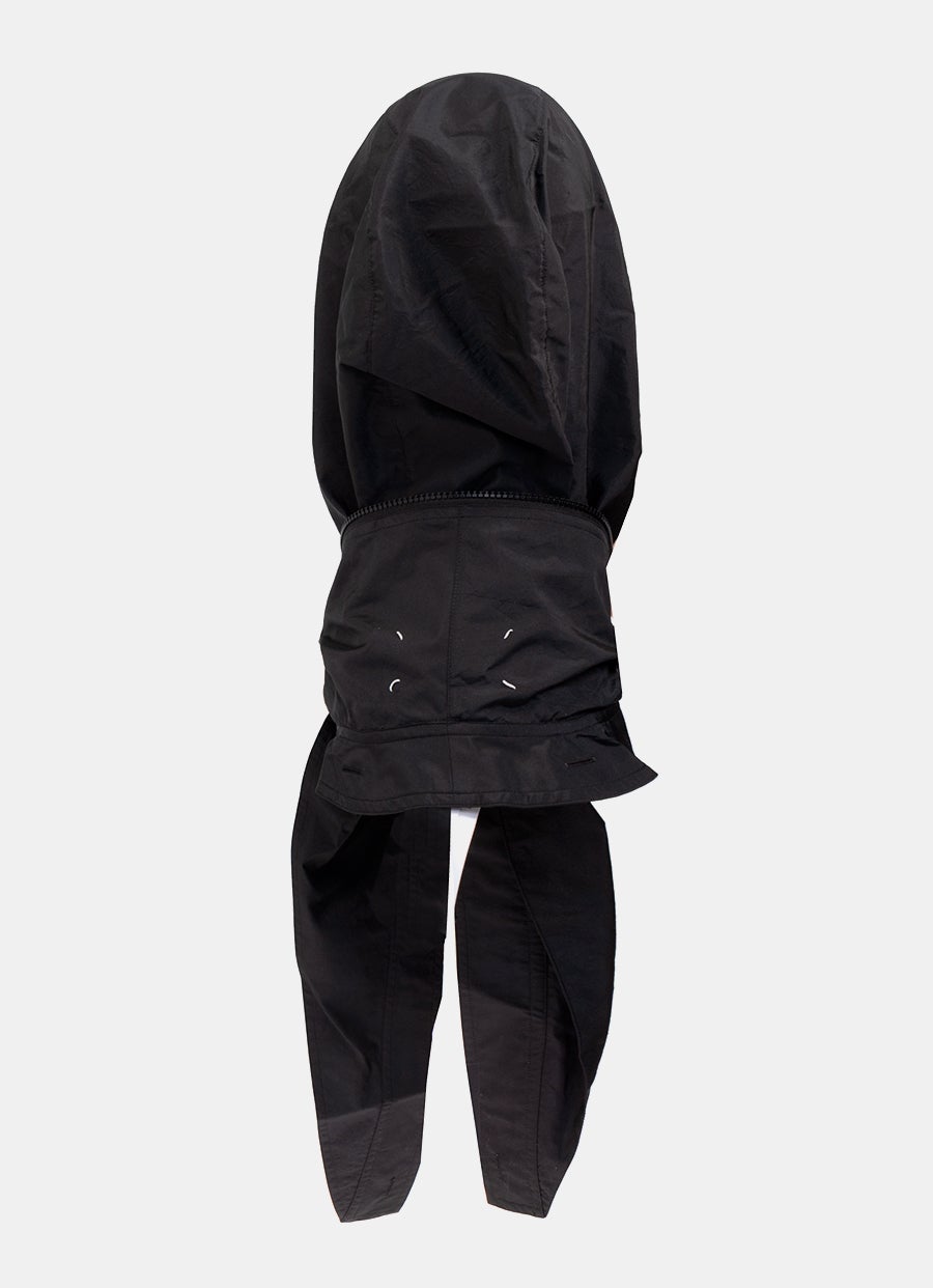 Bufanda de nailon con capucha