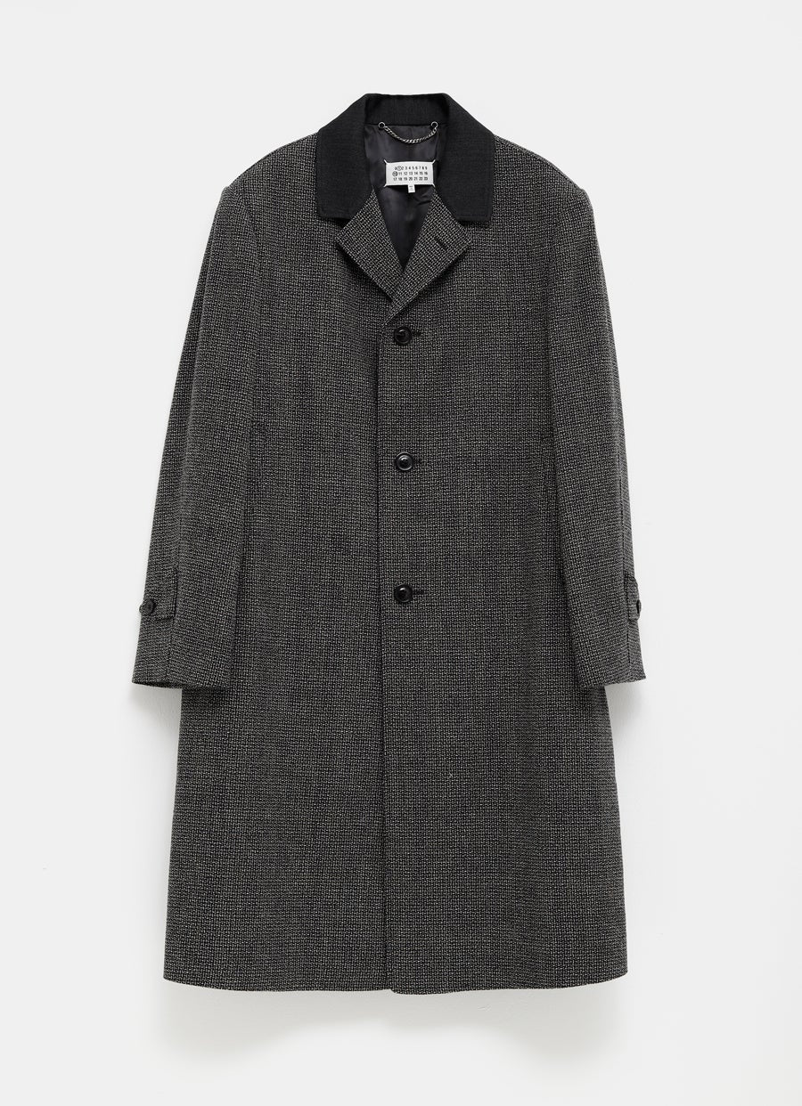 Abrigo de lana para hombre