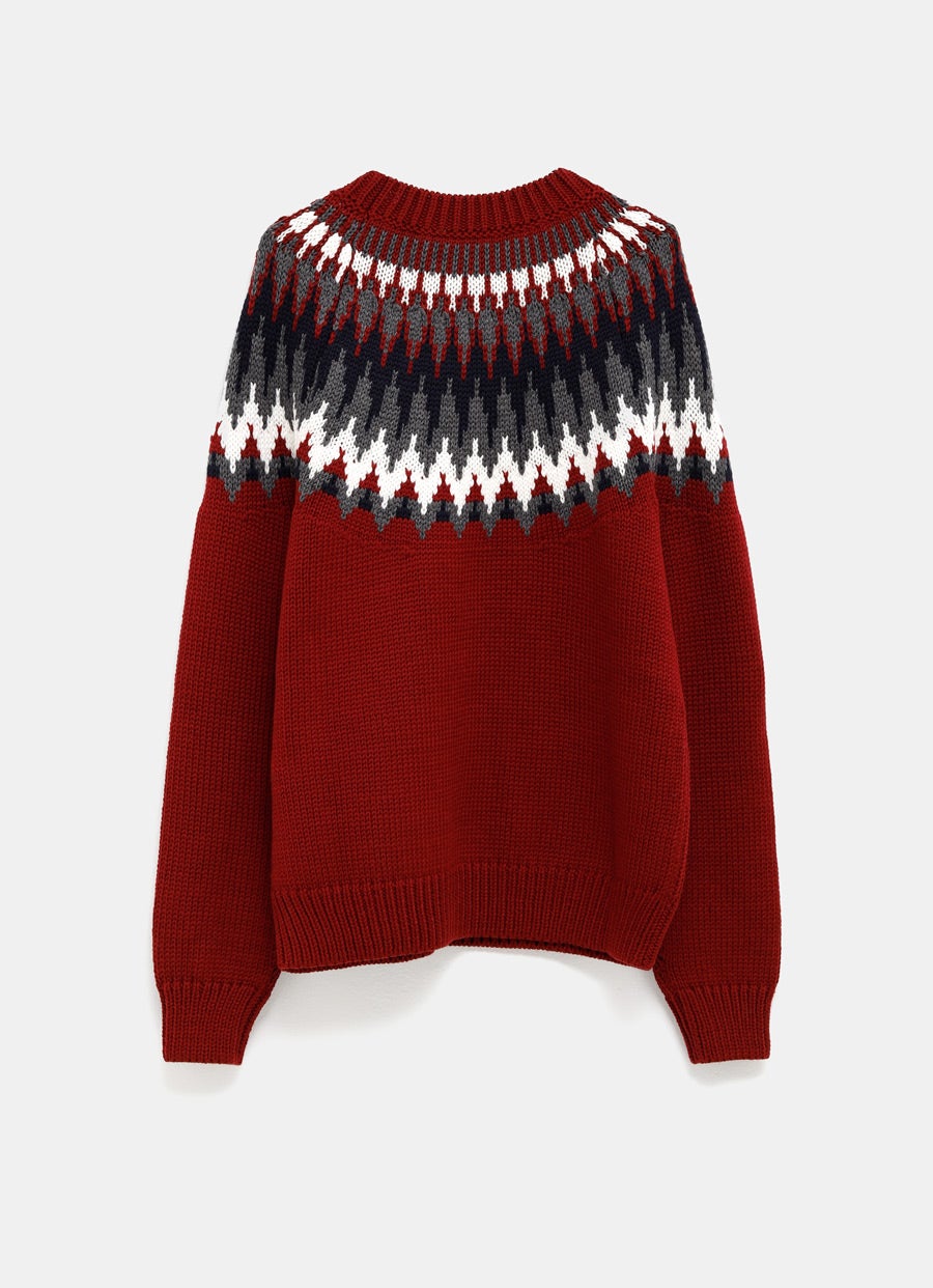 Jersey de punto grueso para hombre