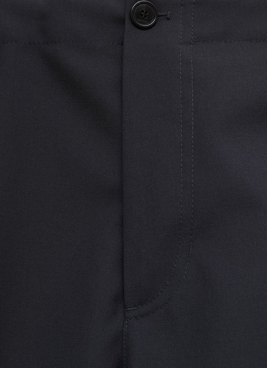 Pantalón de sarga de lana