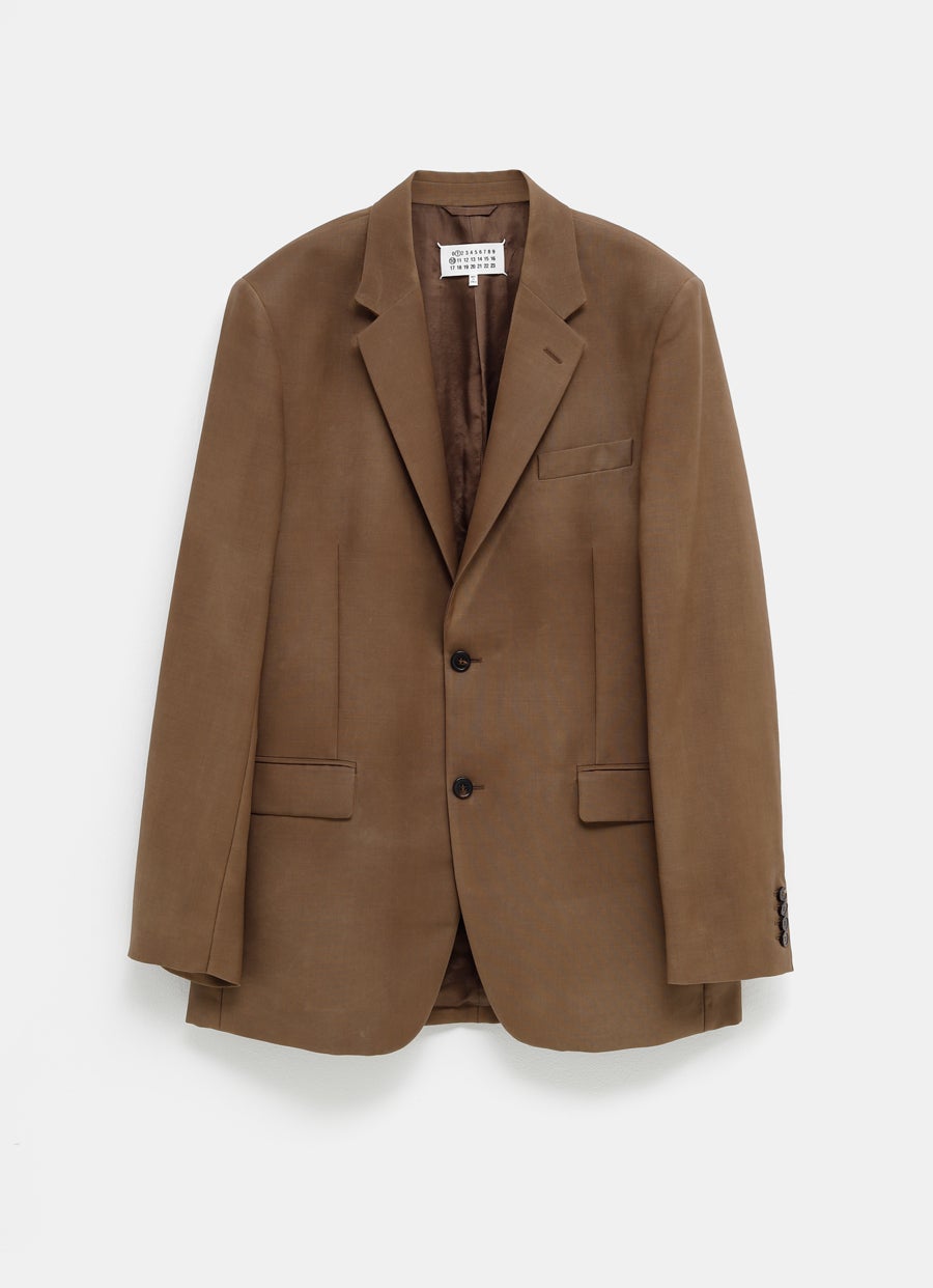 Blazer de mohair para hombre