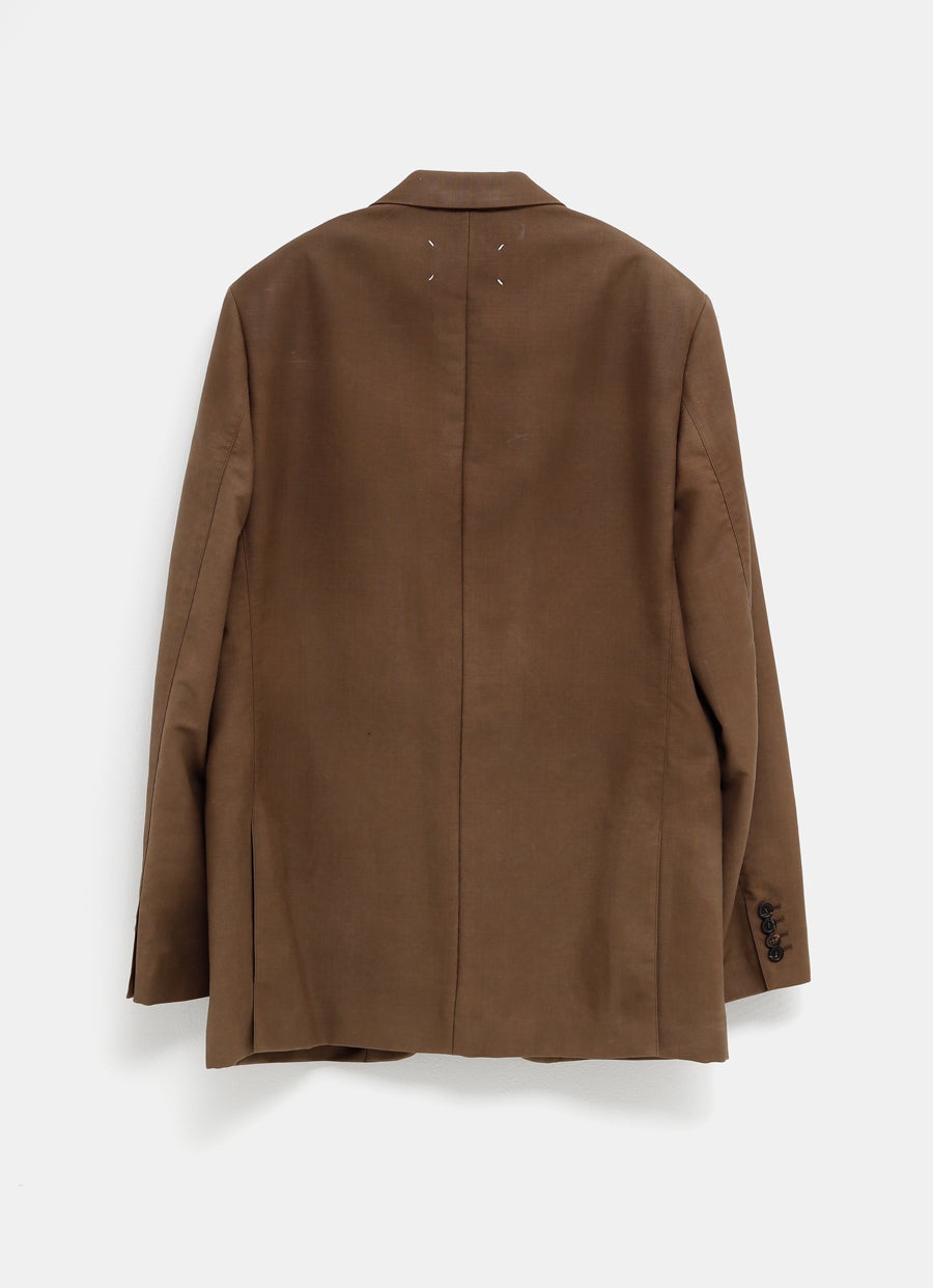 Blazer de mohair para hombre