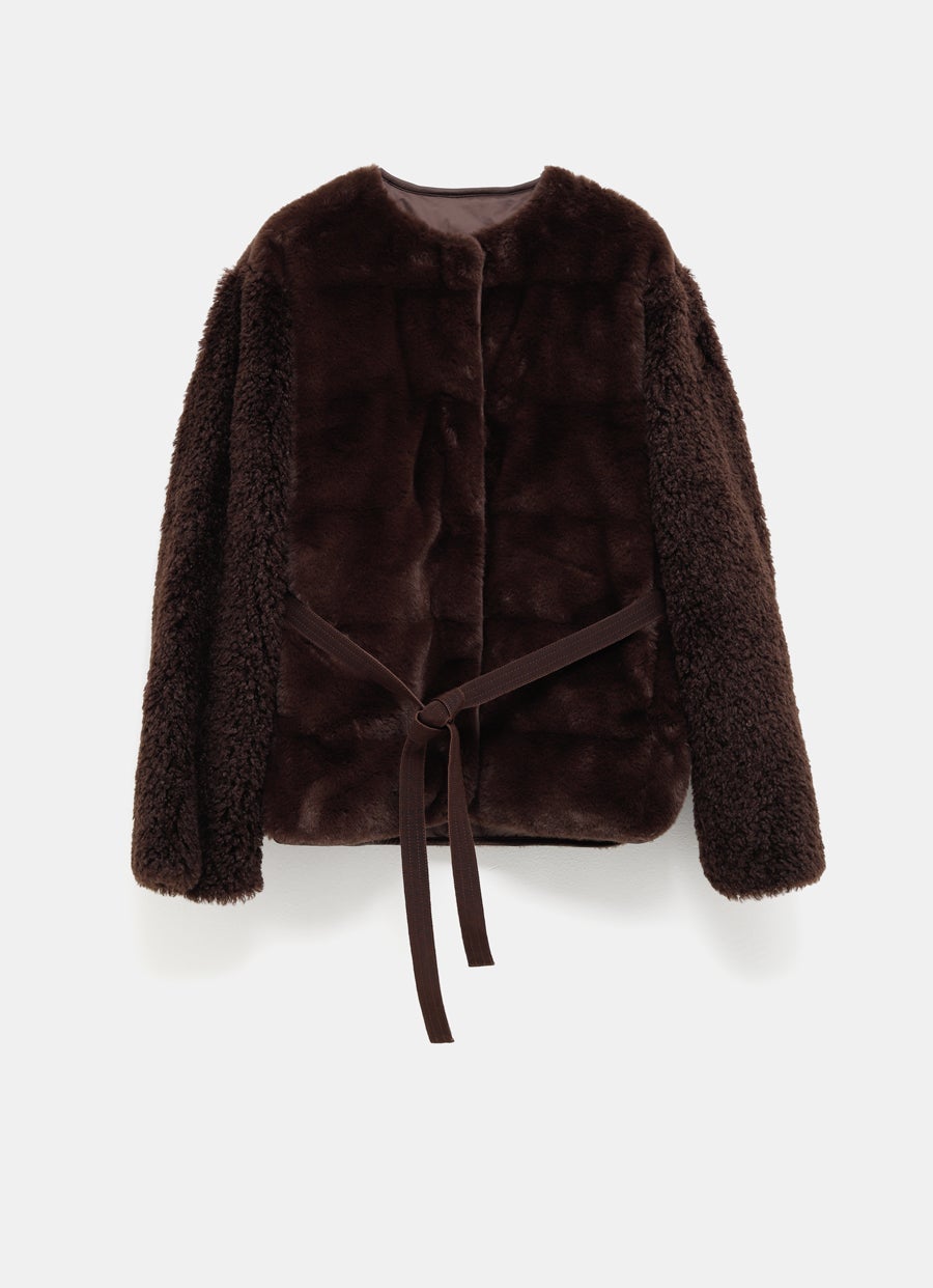 Plumífero corto Jouillat para mujer