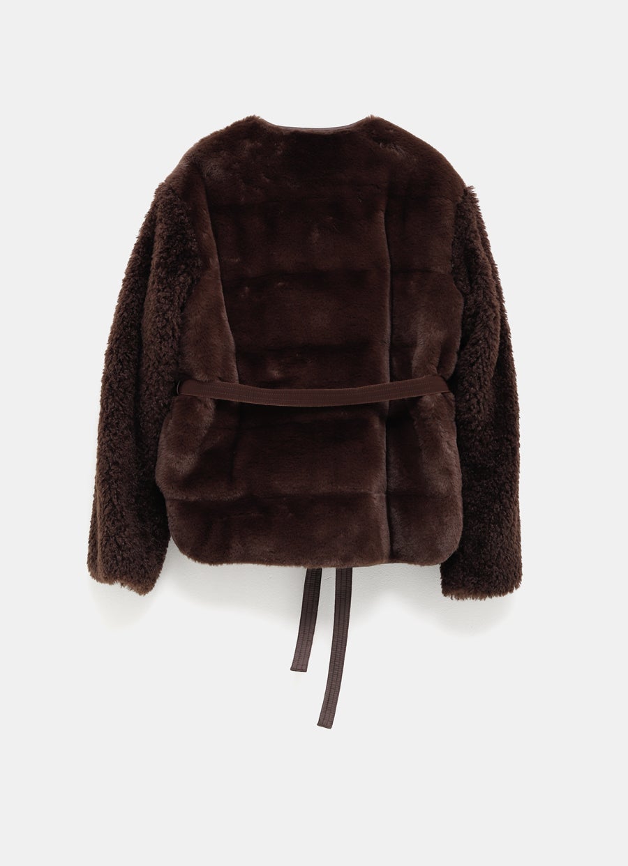 Plumífero corto Jouillat para mujer