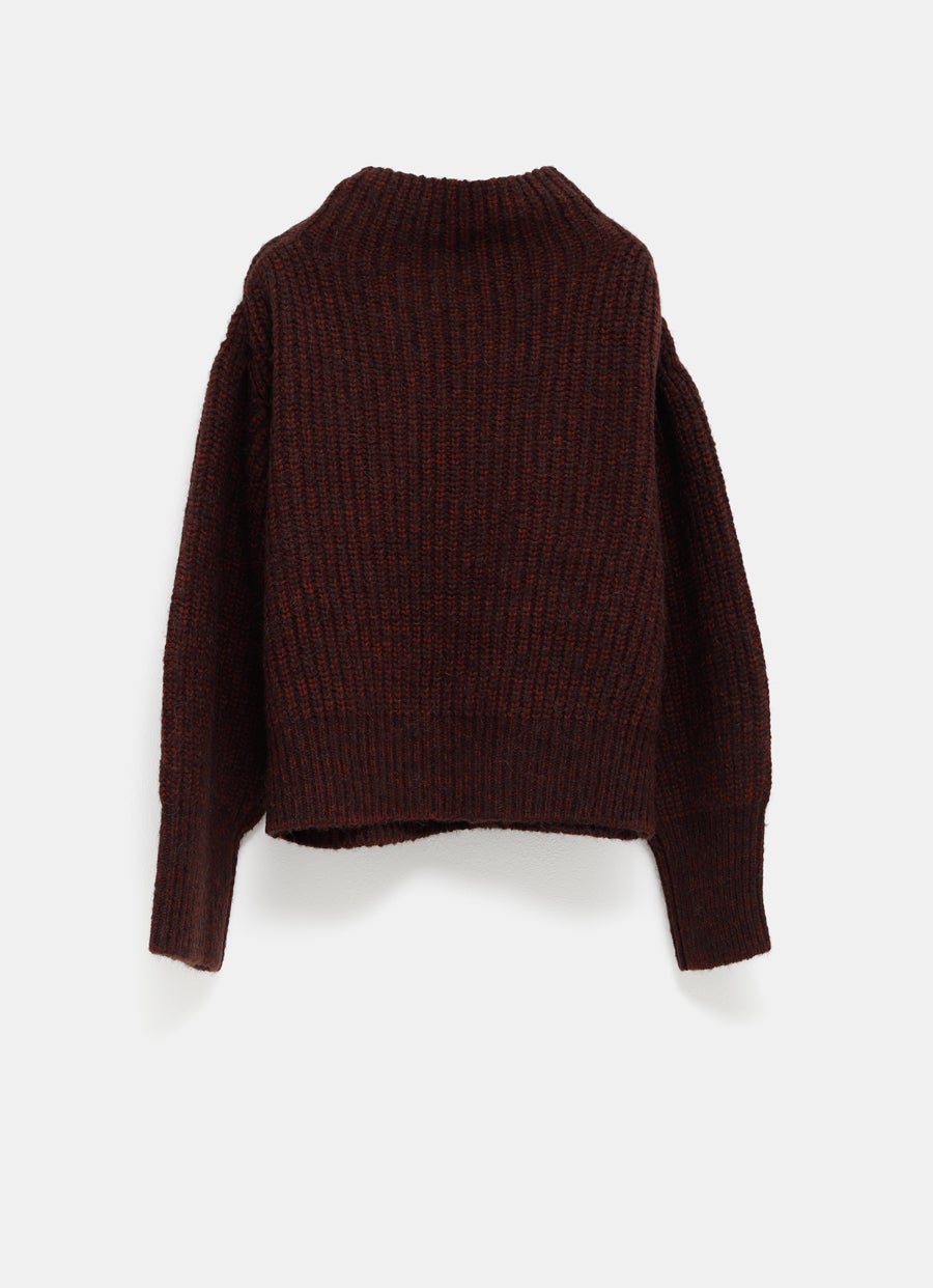 Jersey con detalle de pedrería