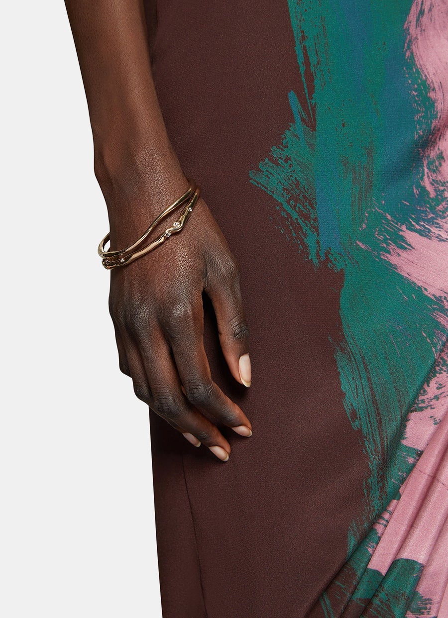 Pulsera con cristales