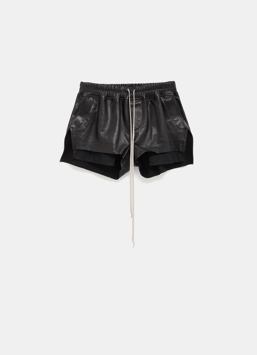 Shorts de cuero
