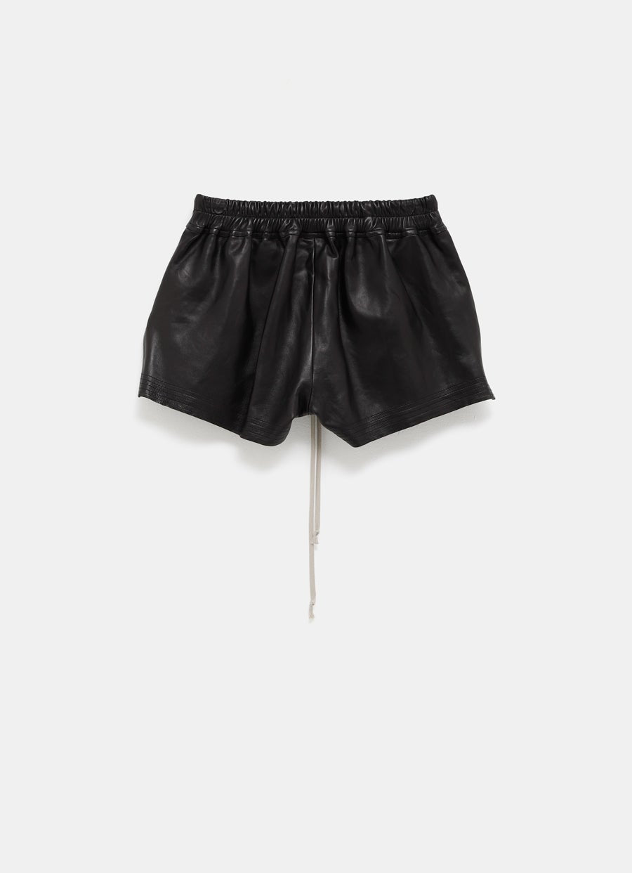 Shorts de cuero