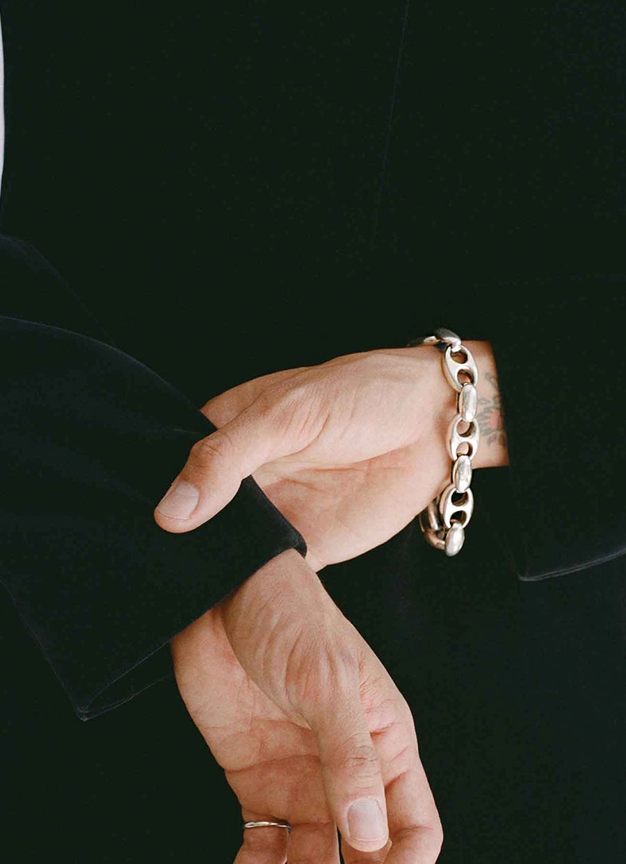 Pulsera Barbara de eslabones grandes