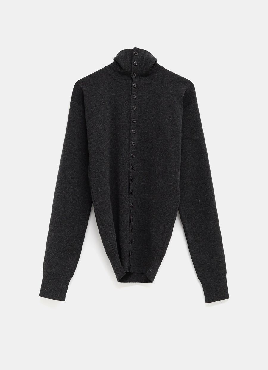 Cárdigan ajustado con botones