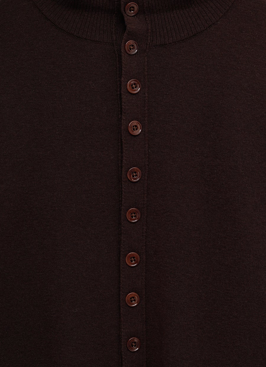 Cárdigan ajustado con botones