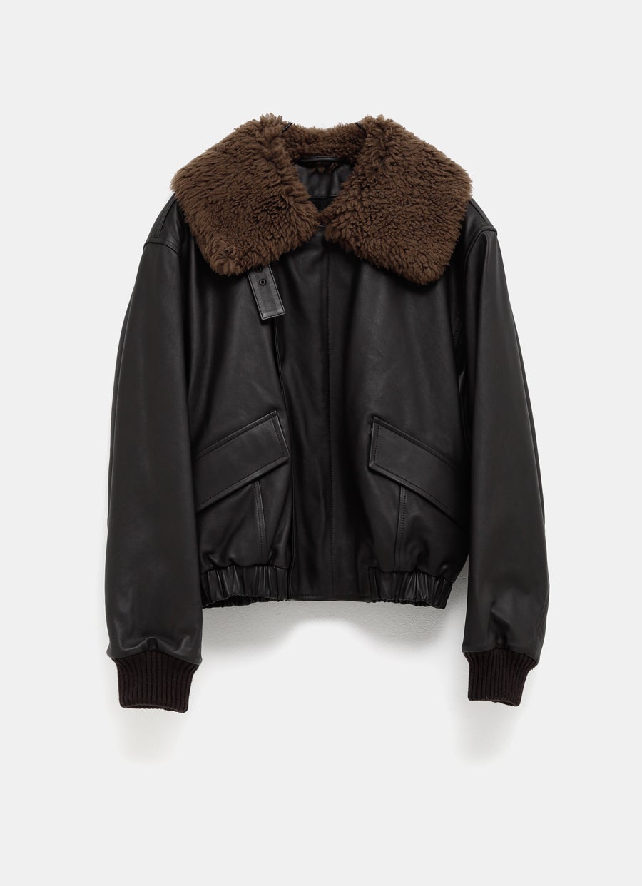 Chaqueta de piel para mujer