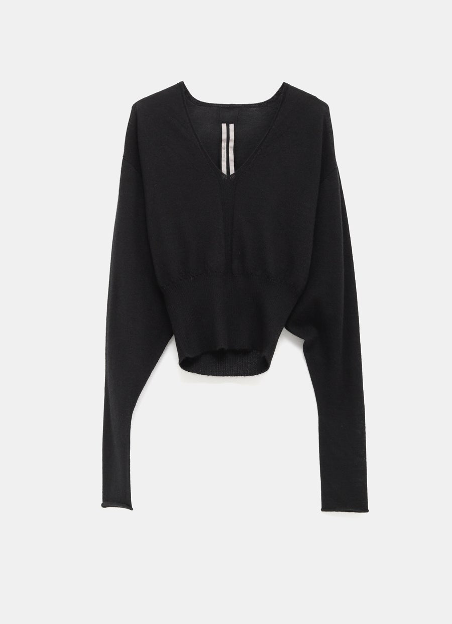 Jersey con cuello de pico