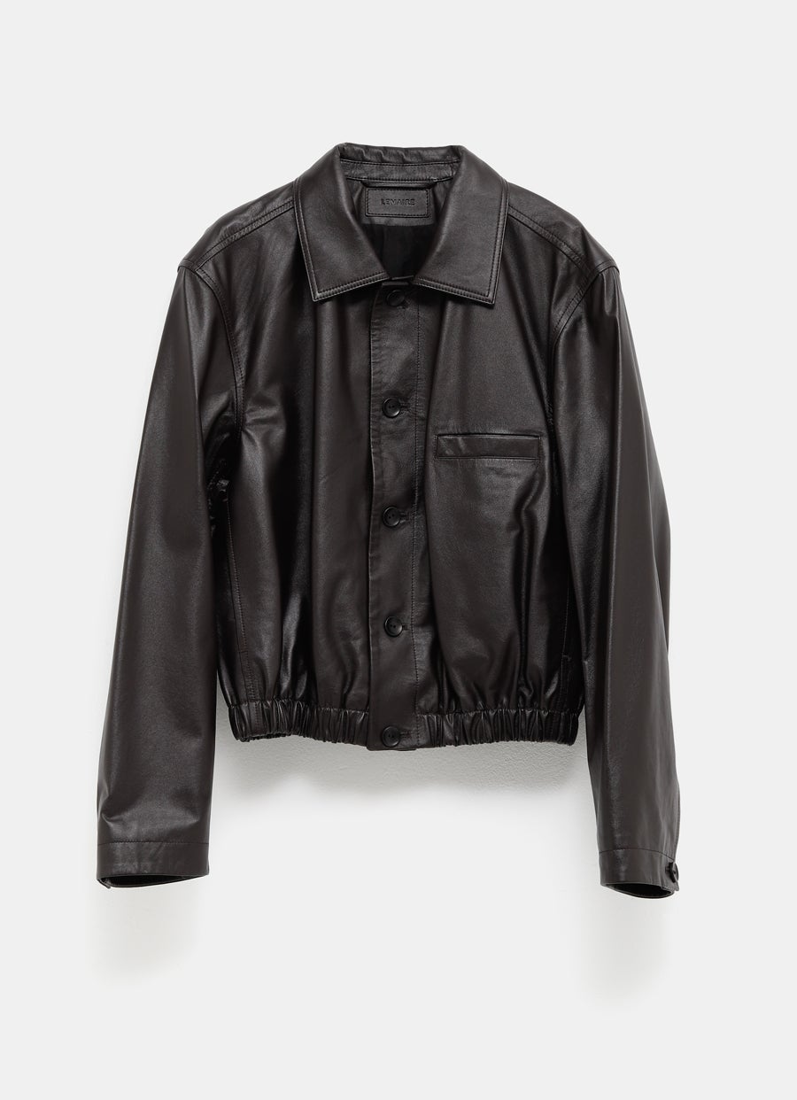 Chaqueta de piel suave