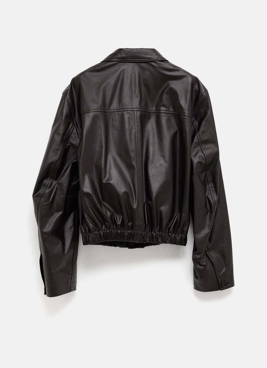 Chaqueta de piel suave