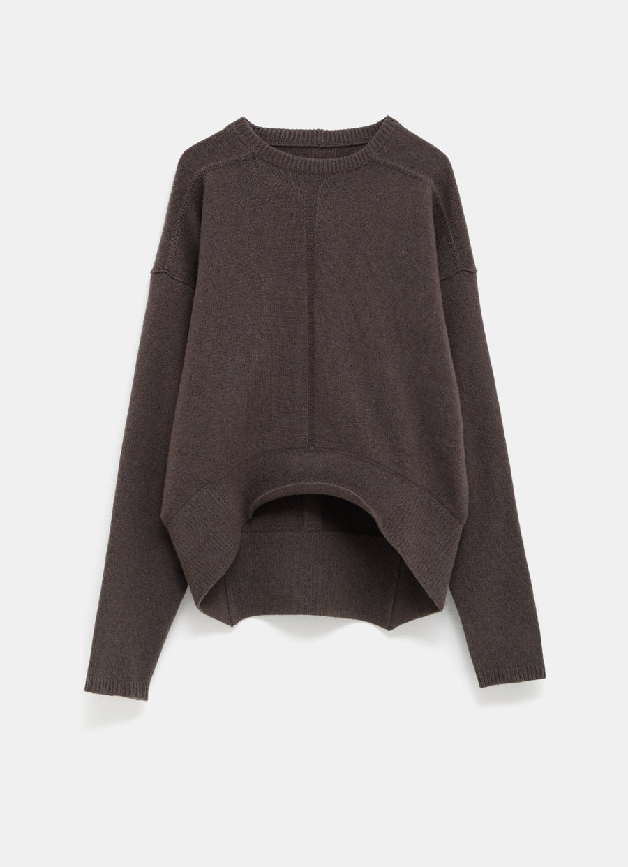 Jersey con cintura curva