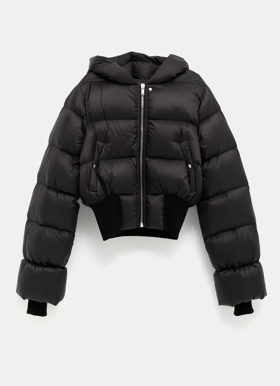 Plumífero con capucha