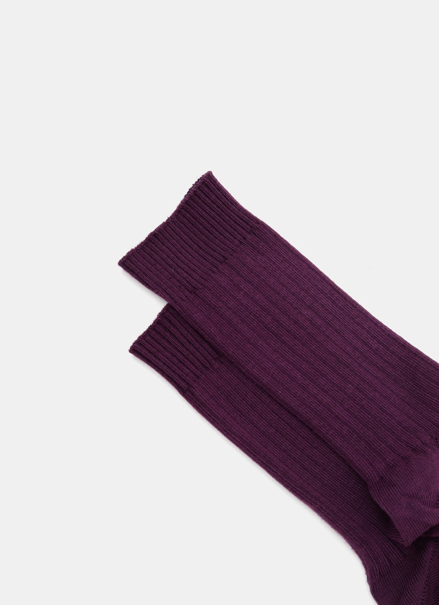 Calcetín tobillero Rib