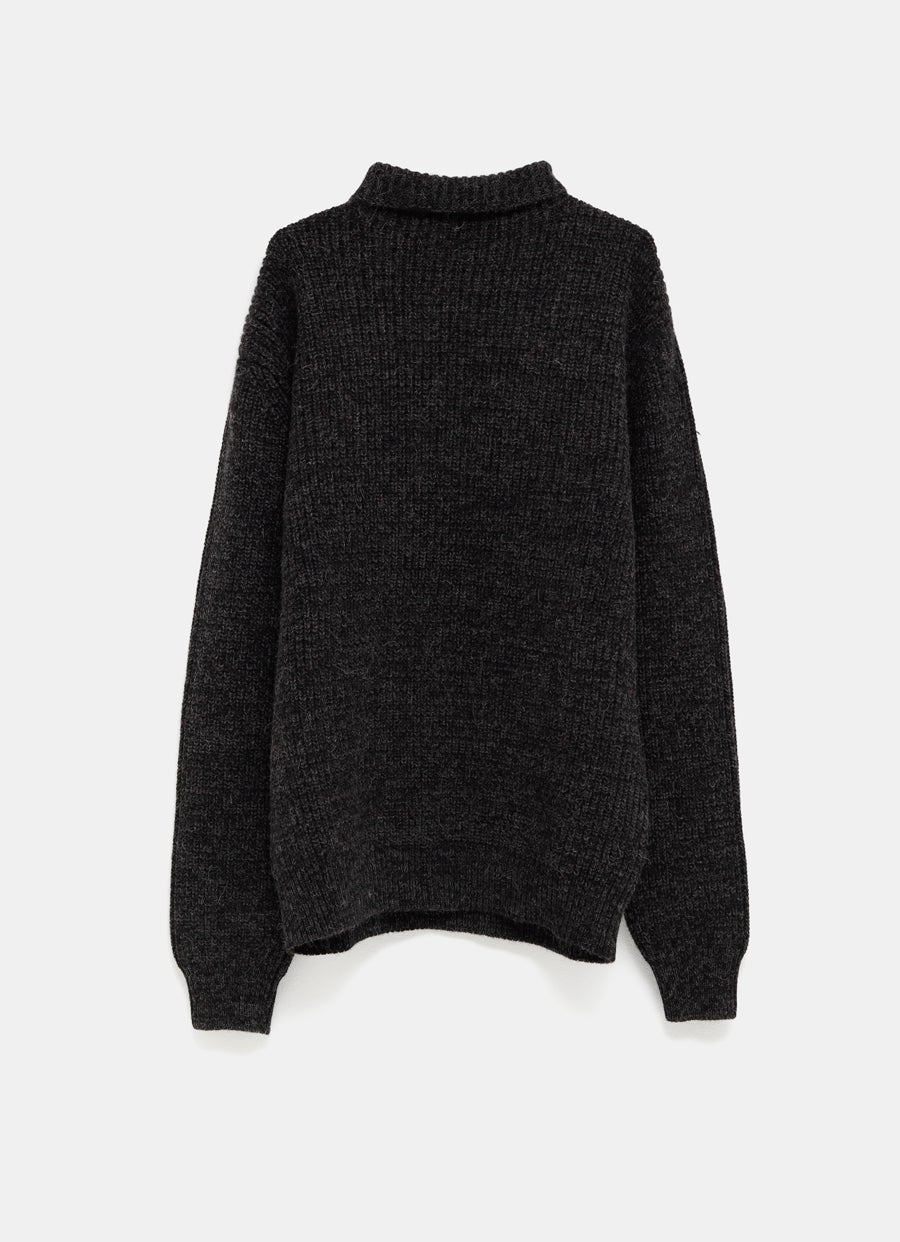 Jersey de cuello alto para hombre