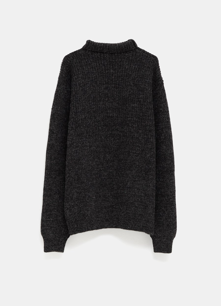 Jersey de cuello alto para hombre