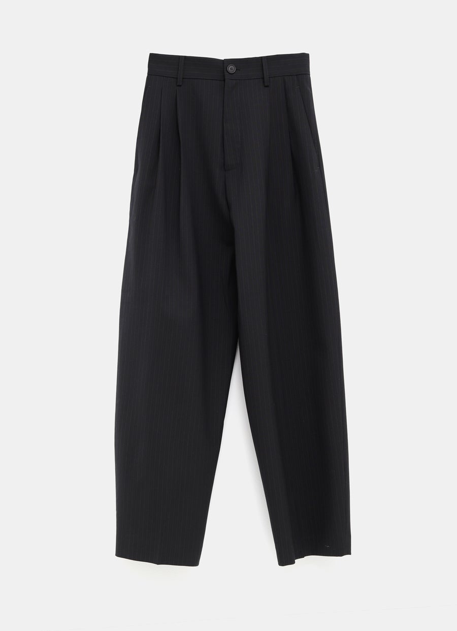 Pantalón ancho con doble pinza