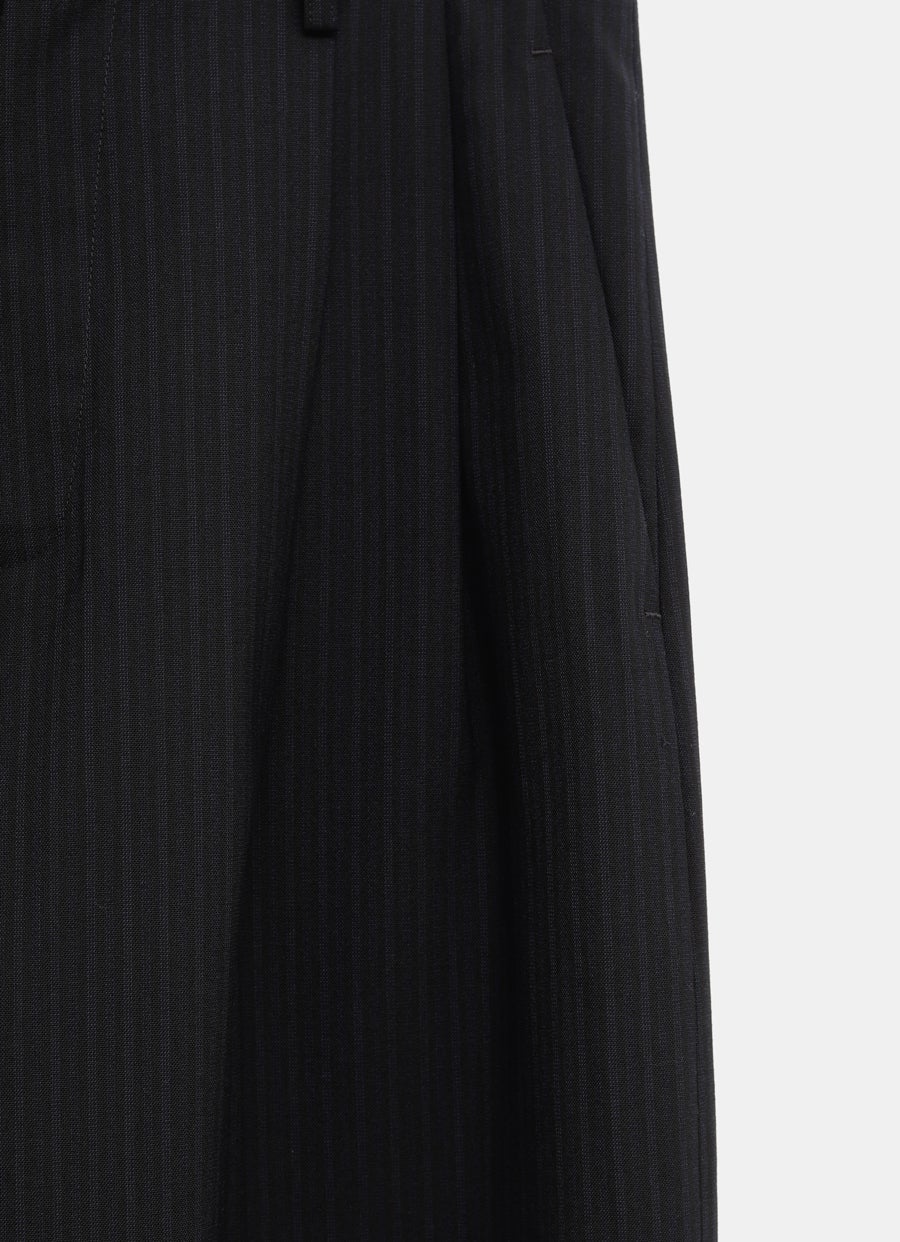 Pantalón ancho con doble pinza