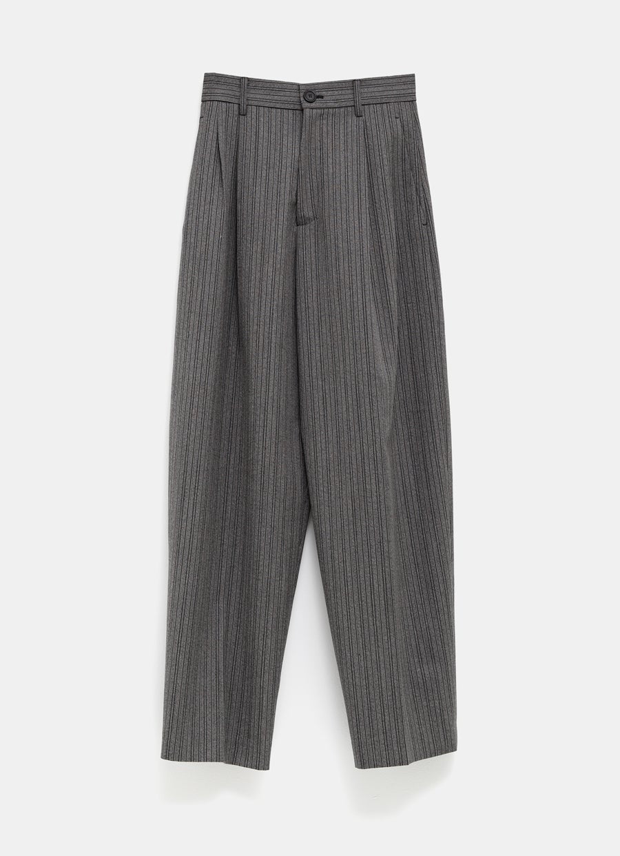 Pantalón ancho con doble pinza