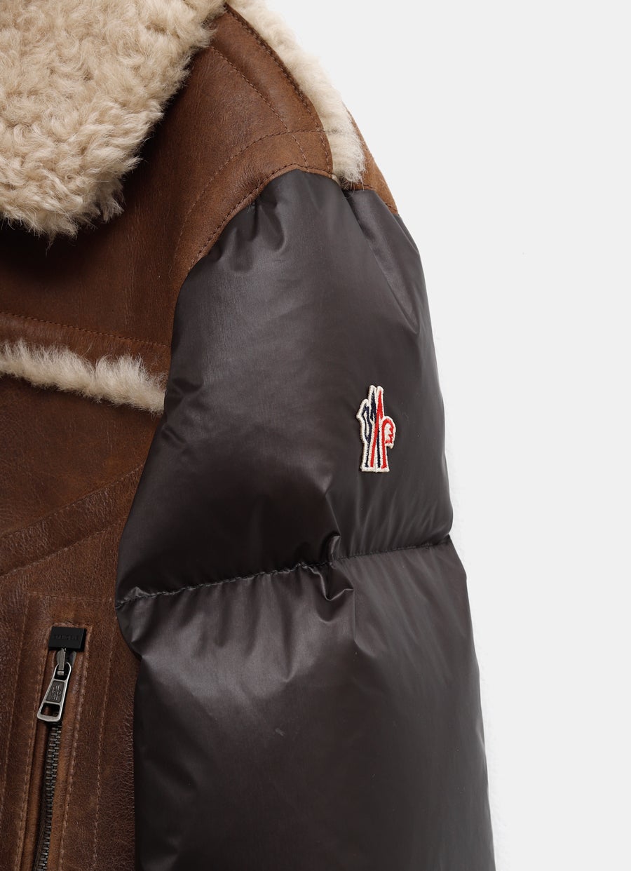 Chaqueta Argens de piel acolchada para hombre